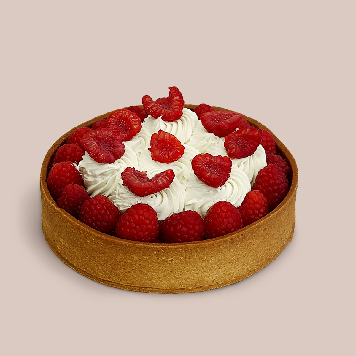 Image of Raspberry Tart - Huge